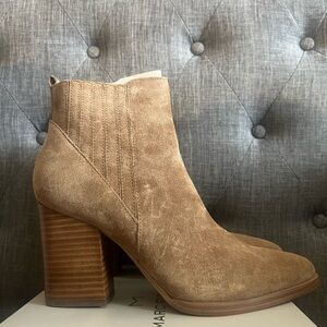 BRAND NEW Marc Fisher Block Heel Booties